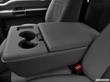  Front center console with closed lid, from driver's side looking down photo
